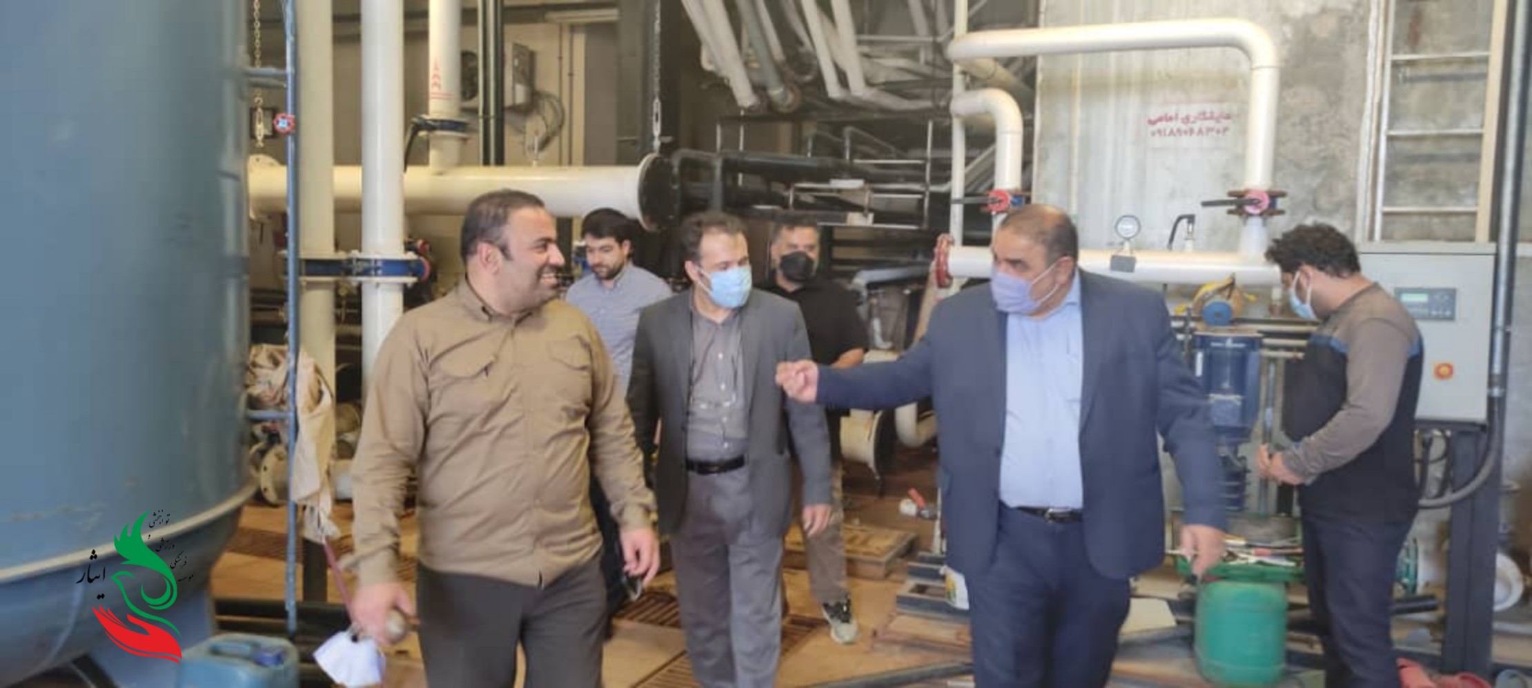 حضور مدیرعامل موسسه‌ی ایثار در همدان