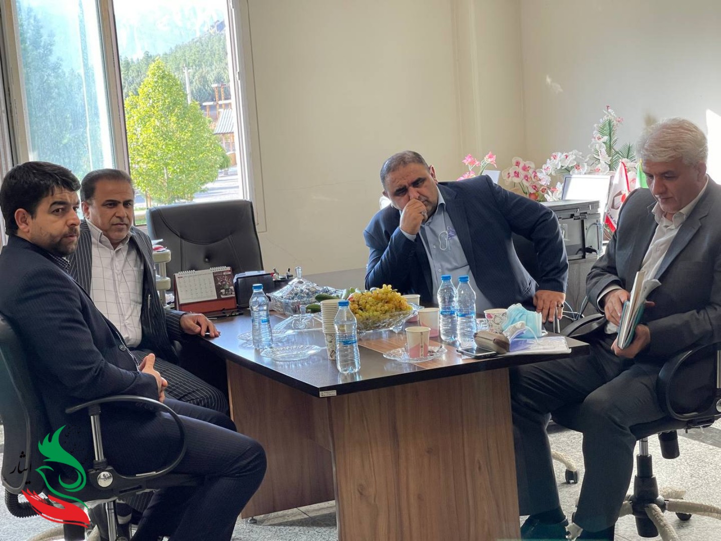 حضور مدیرعامل موسسه‌ی ایثار در لرستان