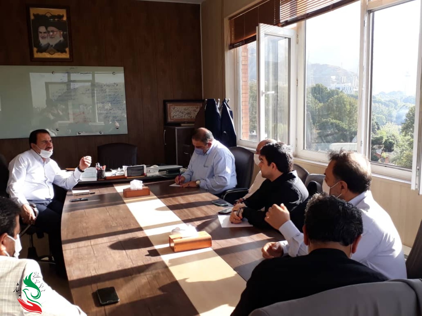 حضور مدیرعامل موسسه ایثار در البرز