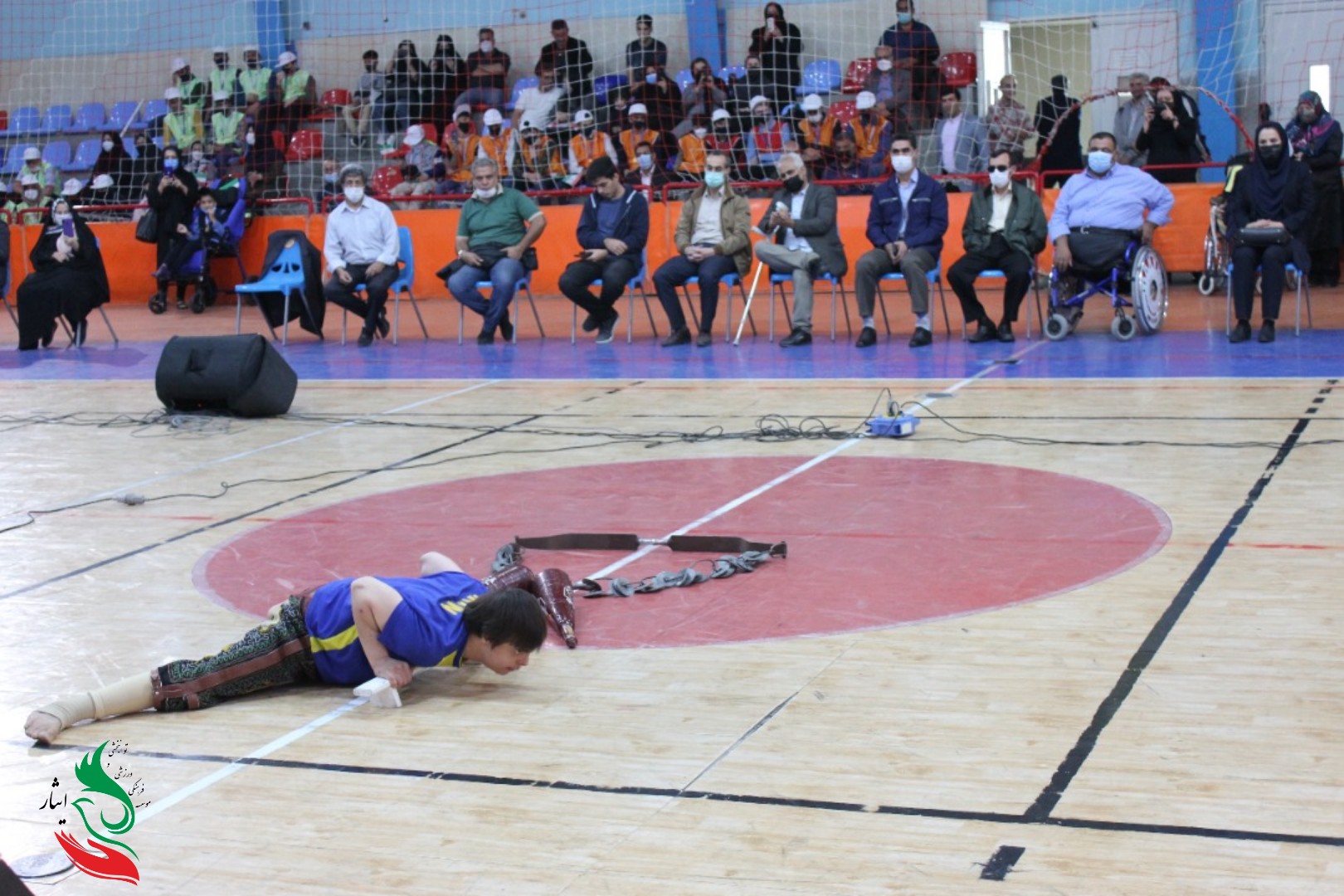 برگزاری همایش پارالمپیک در سالن ورزشی ایثار آذربایجان‌شرقی