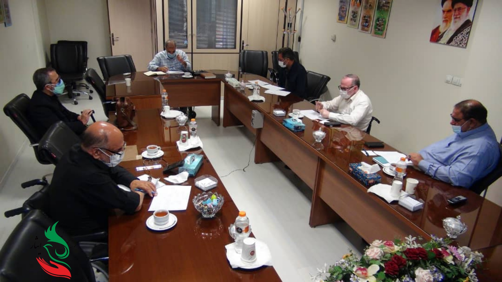 برگزاری جلسه‌ی هیئت‌مدیره‌ی ایثار