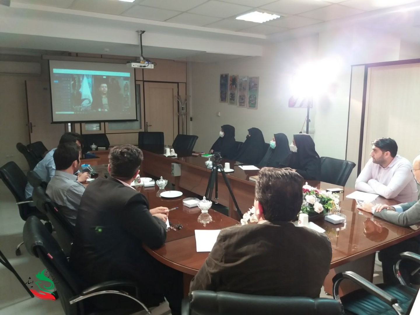 وبینار کشوری معاونت اداری، مالی و پشتیبانی ایثار