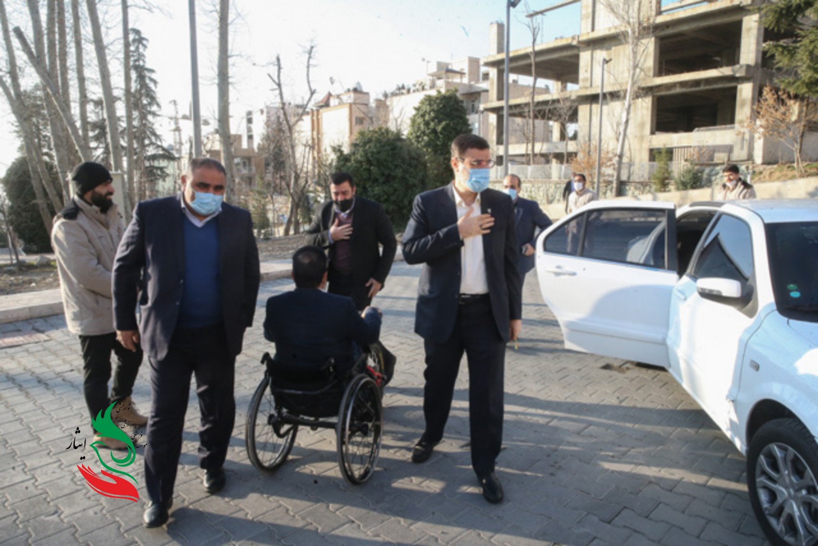 بازدید رئیس بنیاد شهید و امور ایثارگران و مدیرعامل ایثار از دهکده نشاط ولیعصر(عج)