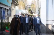 حضور دکتر قاضی‌زاده‌هاشمی و مهندس امانی در بیمارستان‌های خاتم‌الانبیا(ص) و ساسان