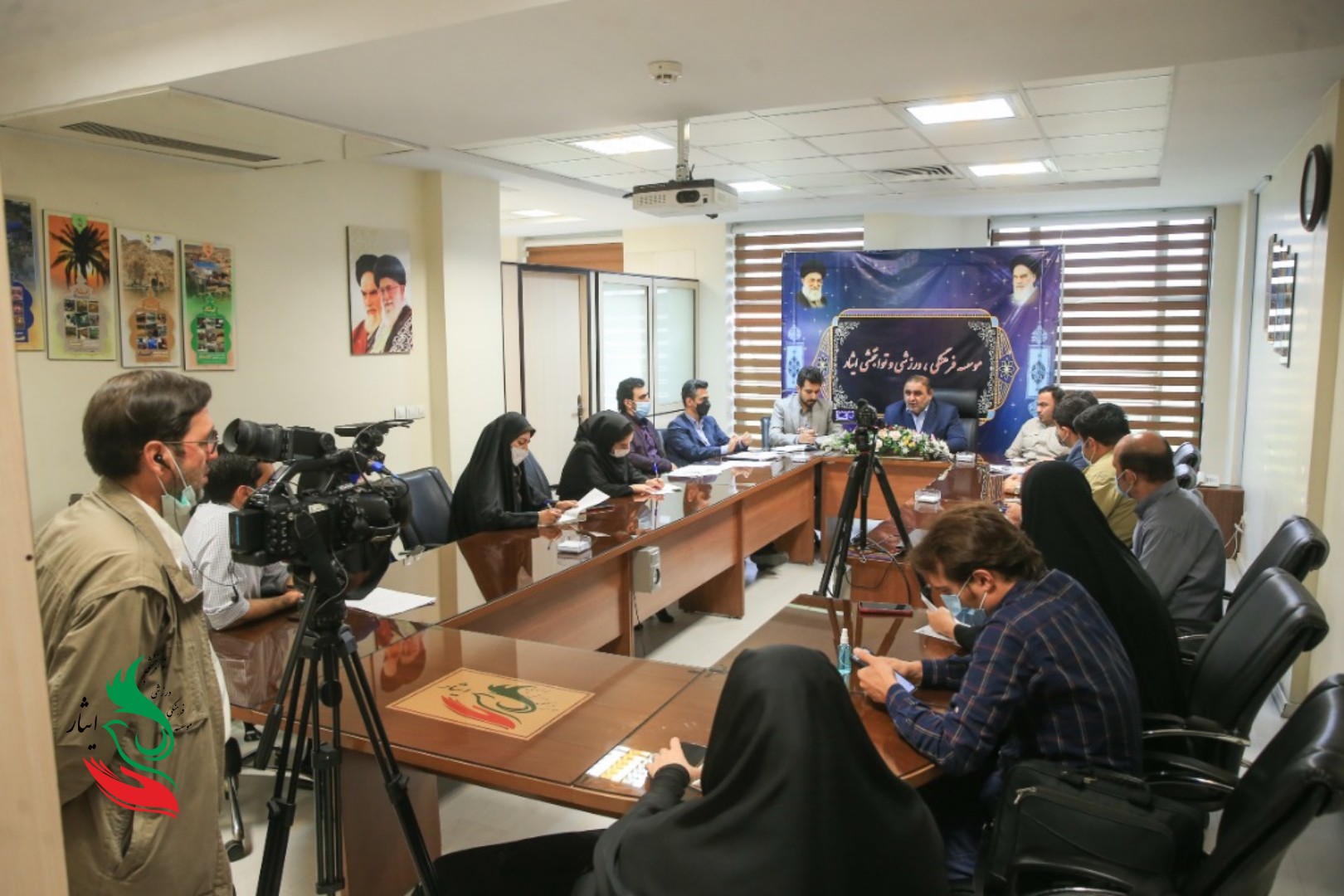 نشست خبری مهندس امانی با اصحاب رسانه