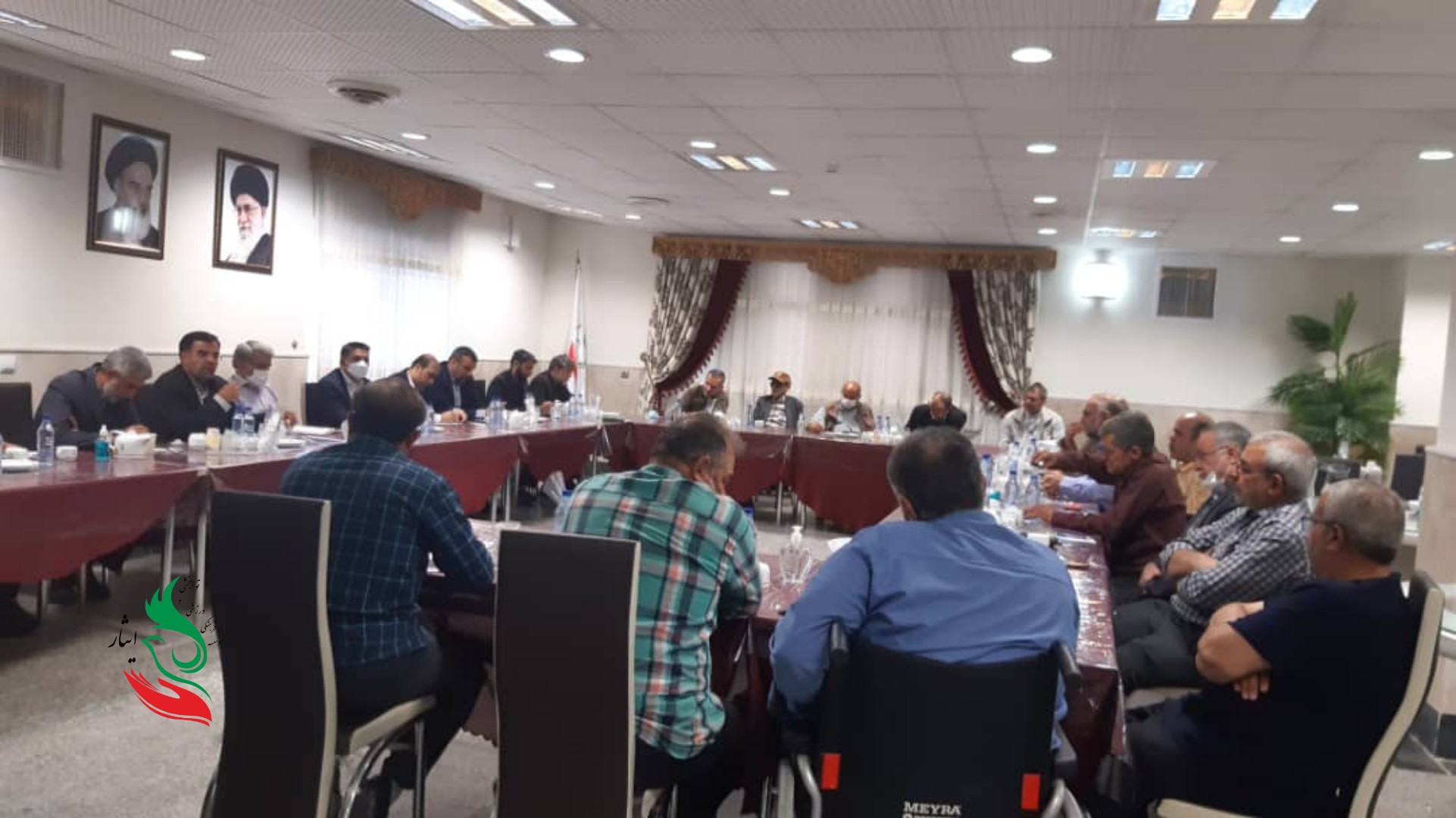 ایثار سمنان میزبان جانبازان و مسئولین دغدغه‌مند