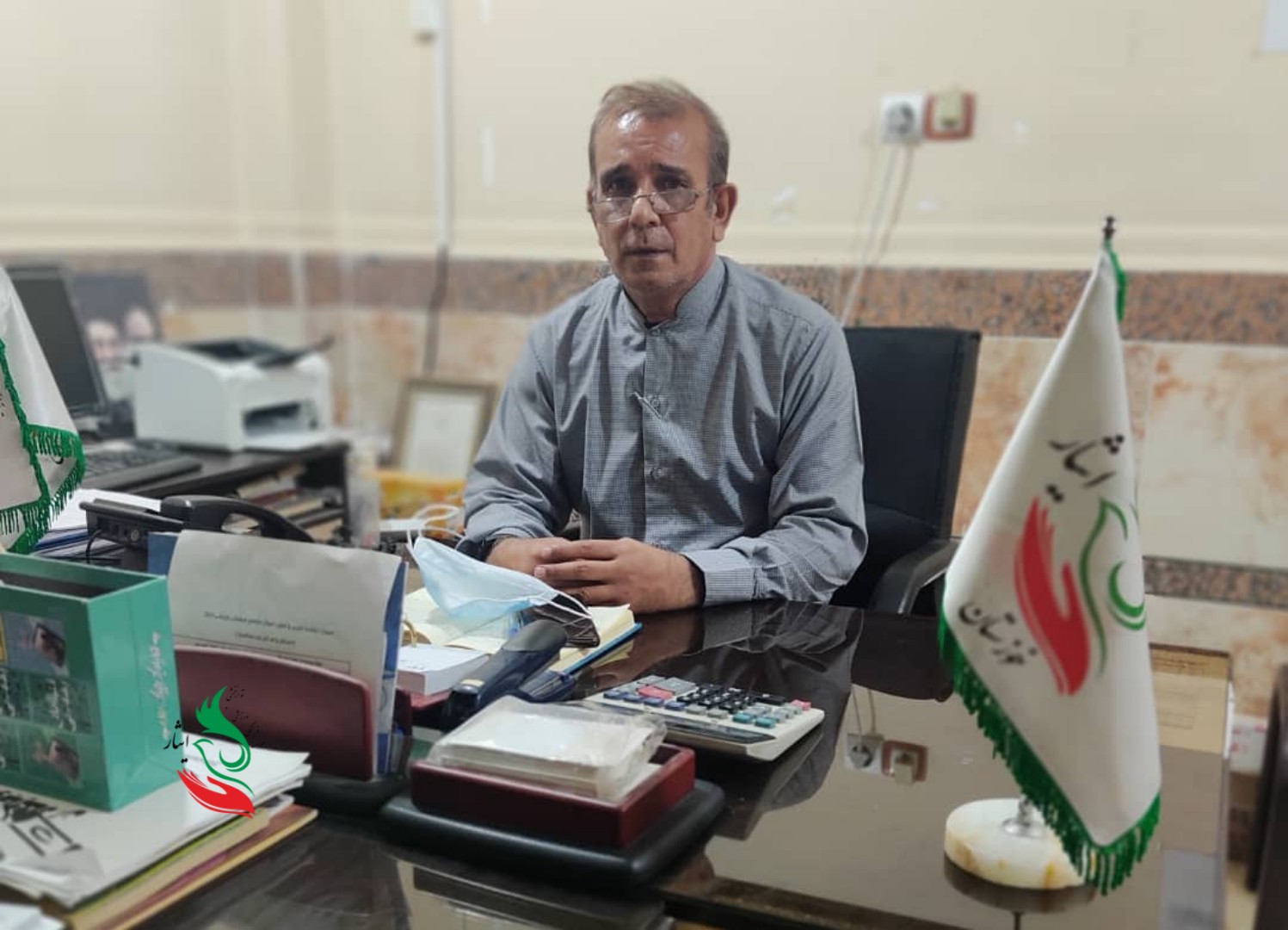 گفت و گو با مدیر ایثار خوزستان