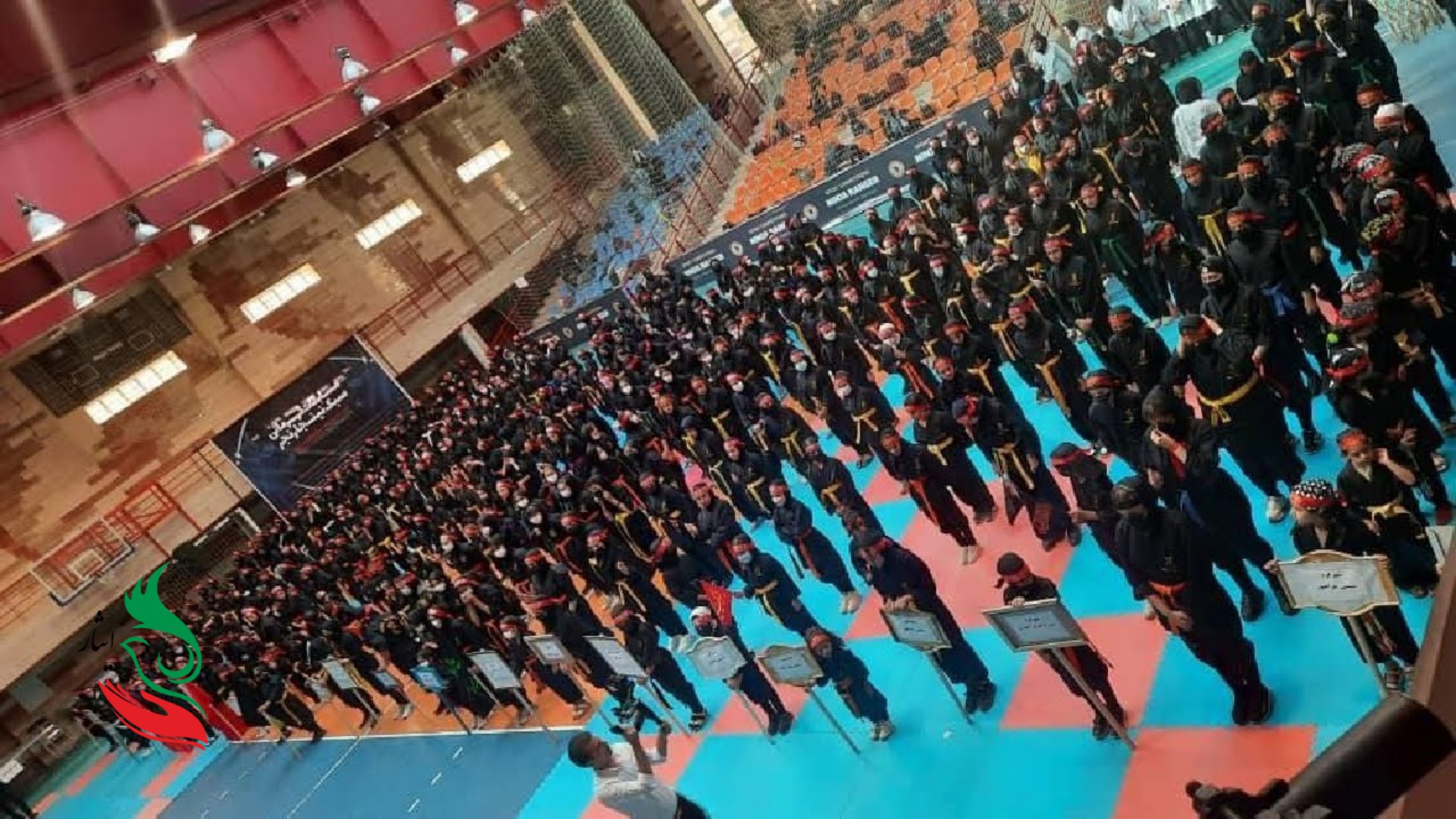 ایثار چهارمحال و بختیاری میزبان مسابقات دختران نینجاکار+ فیلم و عکس