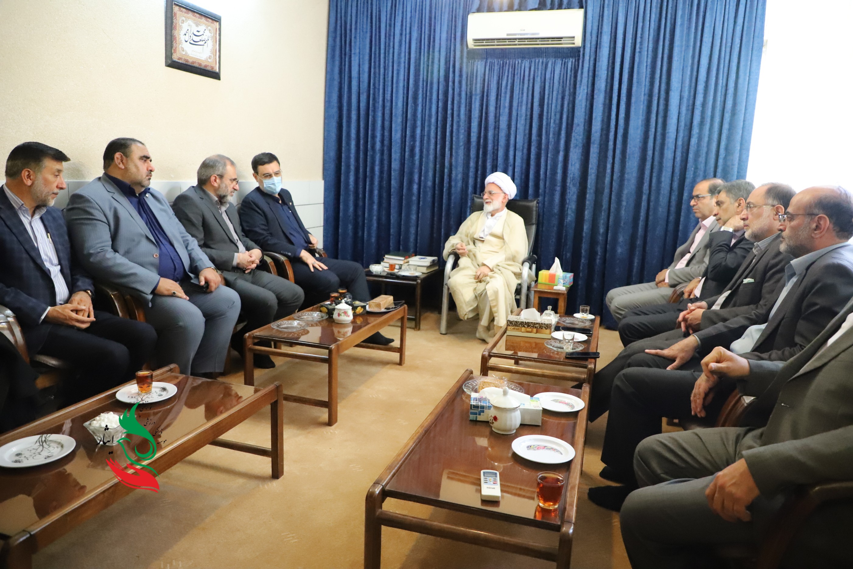 سفر دکتر قاضی‌زاده‌هاشمی و مهندس امانی به استان مرکزی