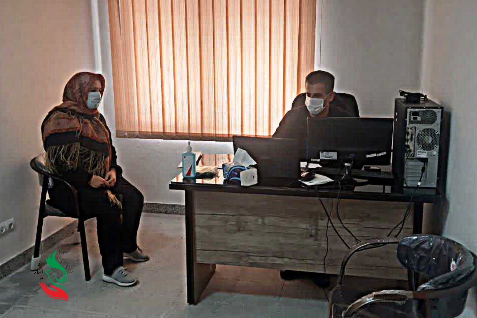 حضور متخصصین طب‌ فیزیکی و توانبخشی در ایثار کردستان