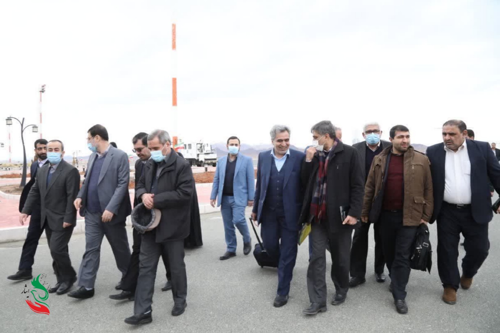 سفر دکتر قاضی‌زاده‌هاشمی و مهندس امانی به خراسان‌جنوبی