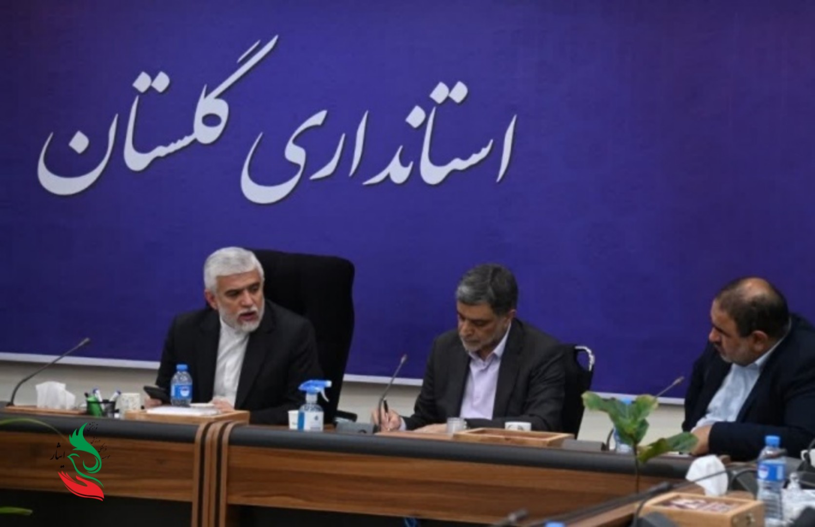 افتتاح ایثار گلستان در سفر استانی رئیس جمهور