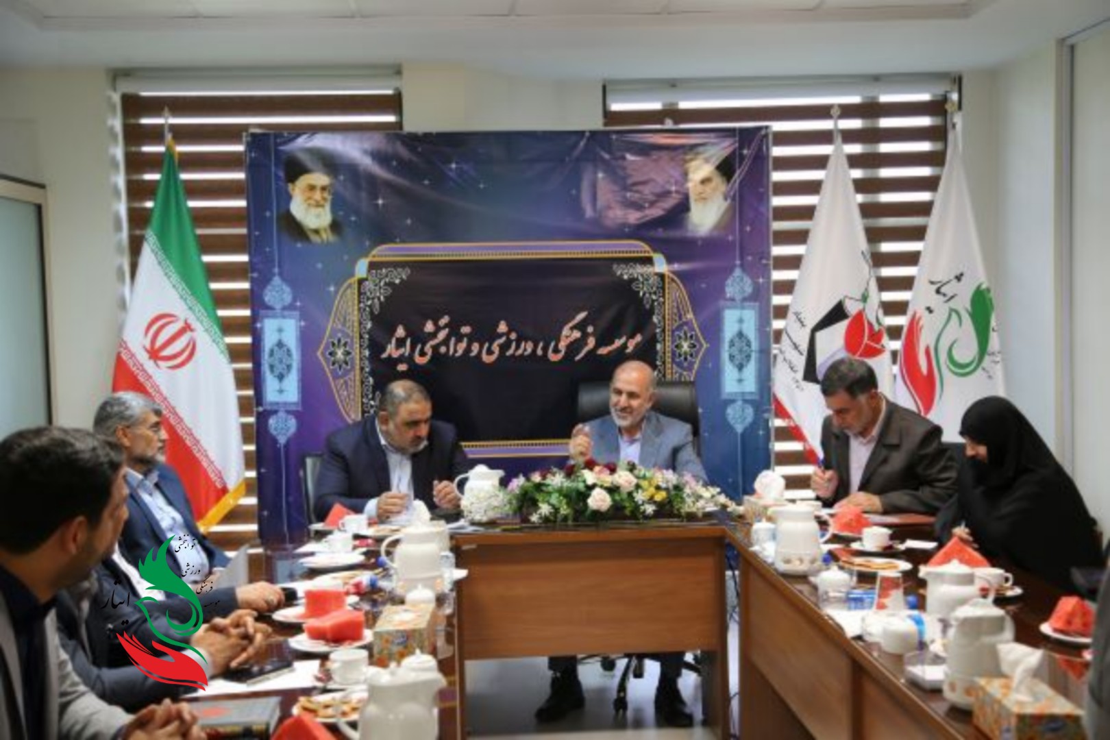 افتتاح پایگاه مقاومت بسیج شهید متوسلیان( موسسه‌ی ایثار)