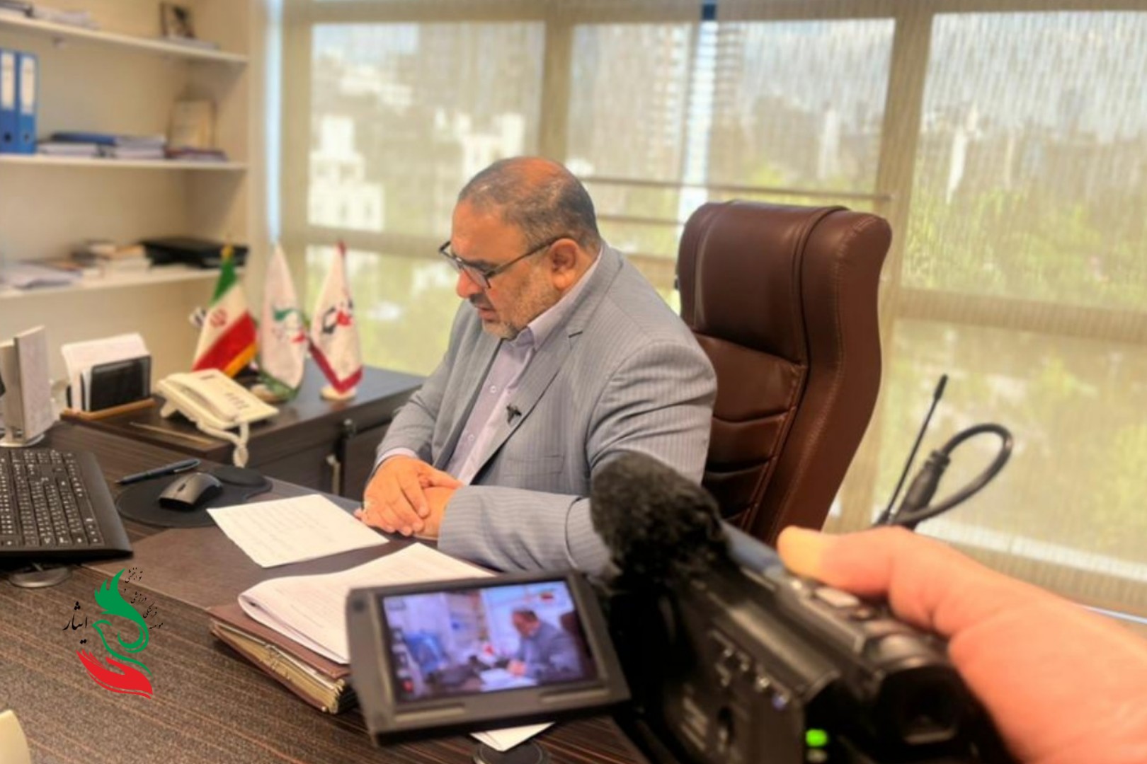 گفت و گو با مهندس امانی، مدیرعامل موسسه‌ی ایثار