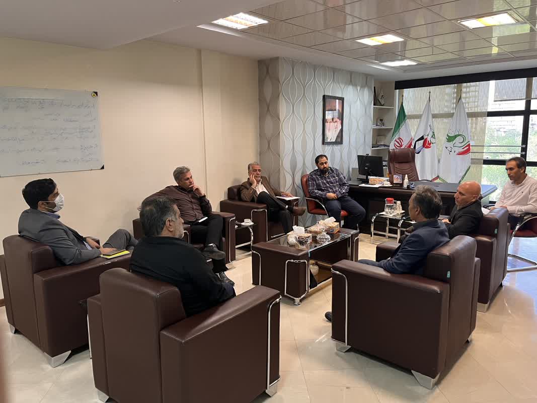 جلسه هماهنگی و برنامه ریزی با سرپرست دفتر برنامه ریزی امور ورزشی و اردوئی بنیاد شهید و امور ایثارگران