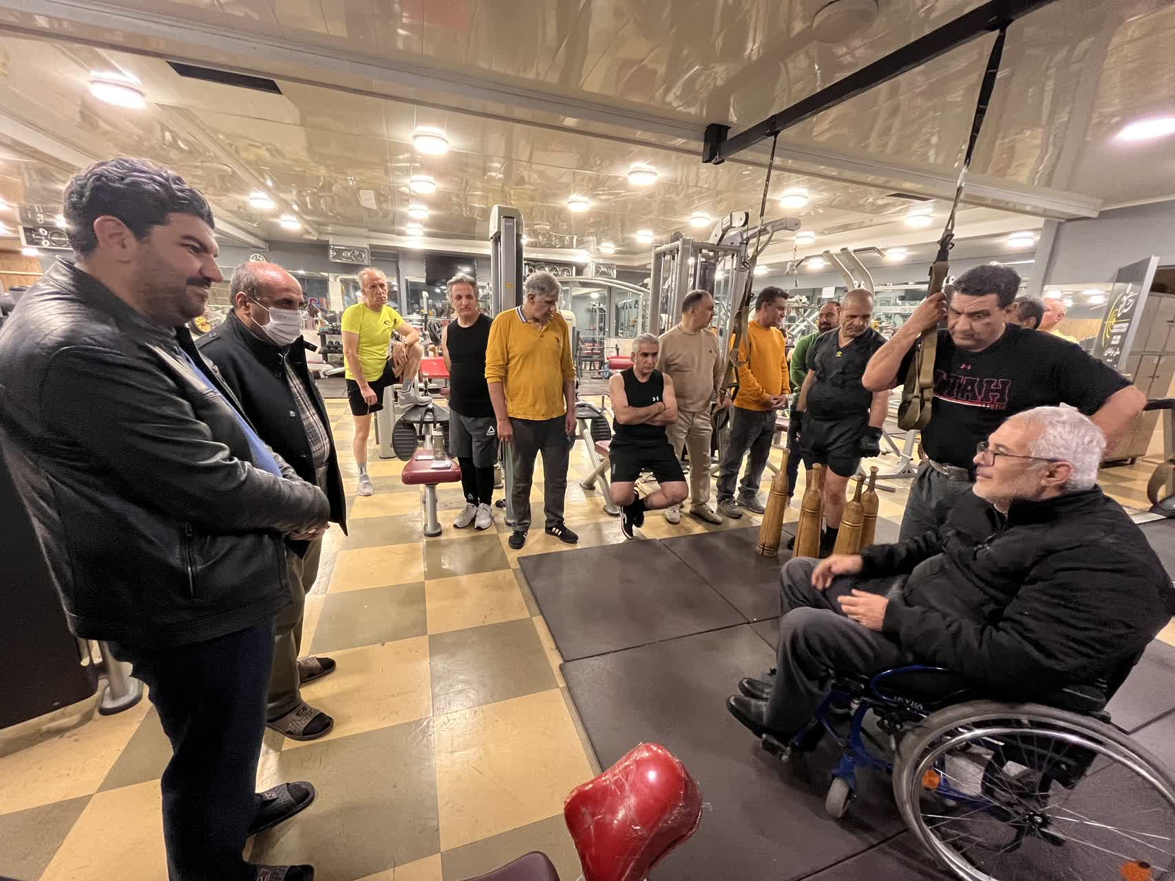 بازدید از باشگاه های شهید مهرانی و شهید بهشتی