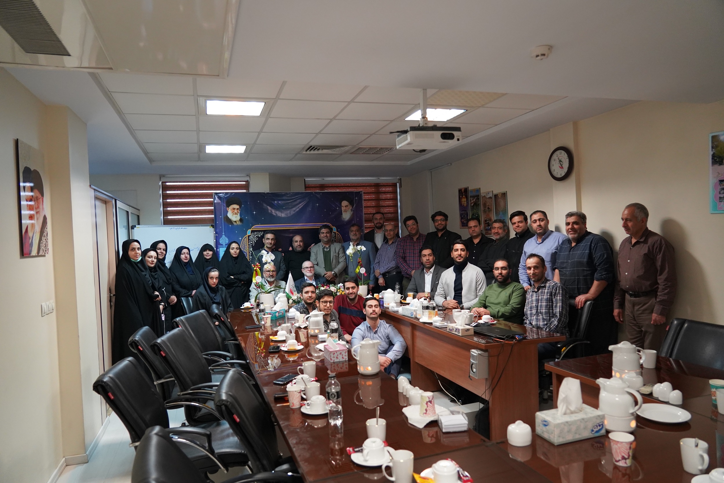 مراسم تجلیل از جانبازان معزز موسسه ایثار