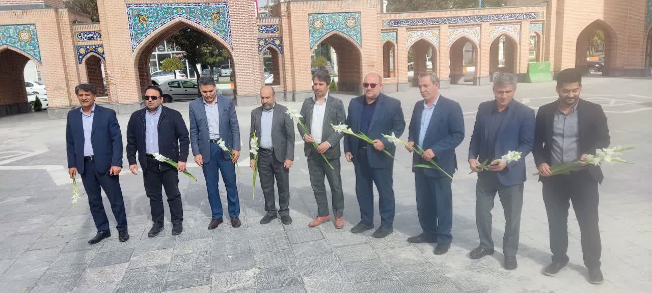 سفر حسین حسامی، مدیرعامل و عضو هیئت مدیره موسسه‌ فرهنگی، ورزشی و‌ توانبخشی ایثار به استان اردبیل