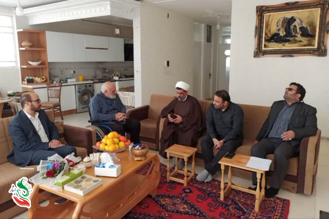 سفر یک روزه‌ی مدیرعامل موسسه‌ی فرهنگی، ورزشی و توانبخشی ایثار به استان قم
