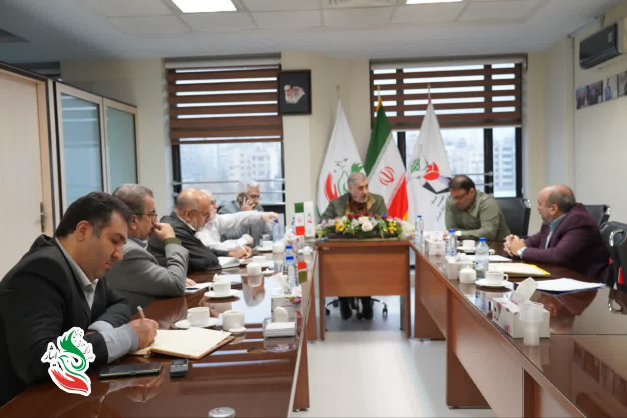 برگزاری جلسه‌ی هیات مدیره‌ی موسسه‌ی فرهنگی، ورزشی و توانبخشی ایثار