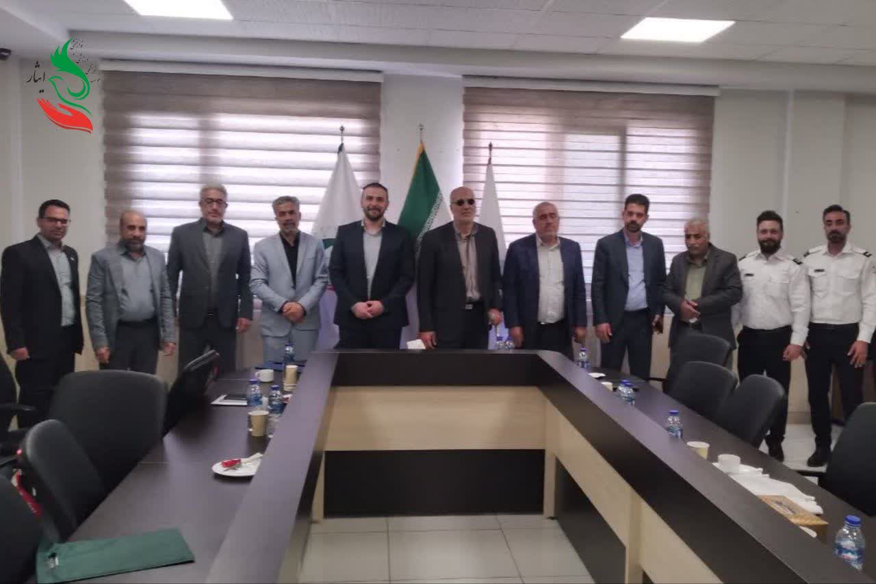 برگزاری آیین‌ تودیع و معارفه‌ی مدیر موسسه‌ی فرهنگی، ورزشی و توانبخشی ایثار استان مرکزی
