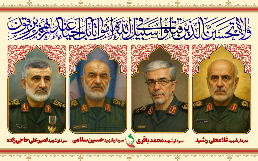 به یاد سرداران شهید دفاع مقدس ۱۲روزه( سال۱۴۰۴)